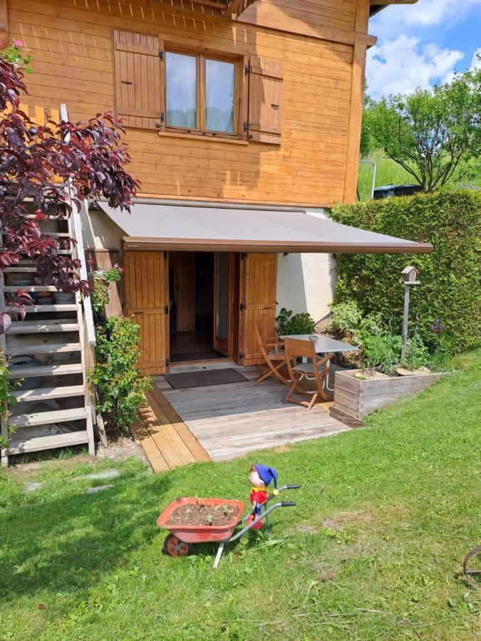A4 Km De Megeve Tres Joli Studio Avec Jacuzzi ,Vue Sur Les Montagnes Au Calme Пра-сюр-Арлі Екстер'єр фото